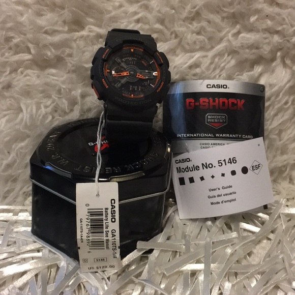 casio g shock ga 110ts manual
